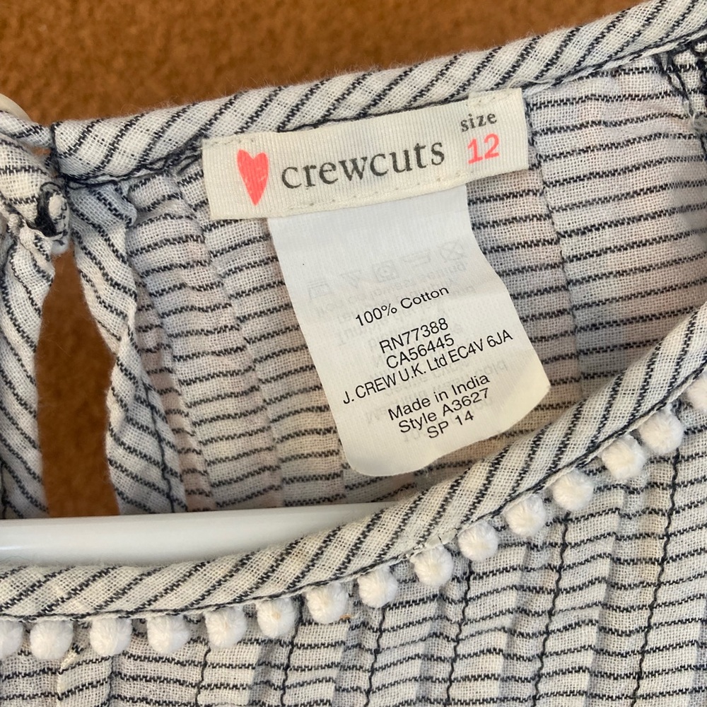 CrewCuts (JCrew) Top LIKE NEW